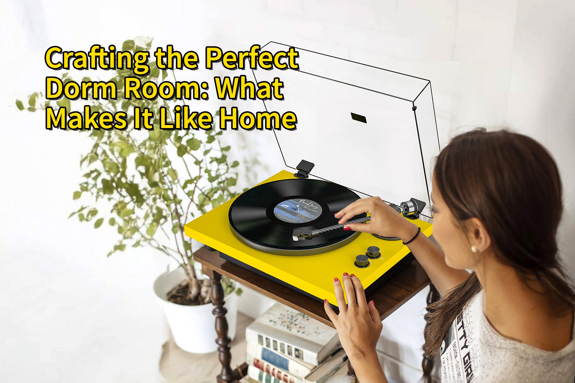 From the Classroom to the Dormitory: Enhance Your Campus Life with Our Vinyl Turntable