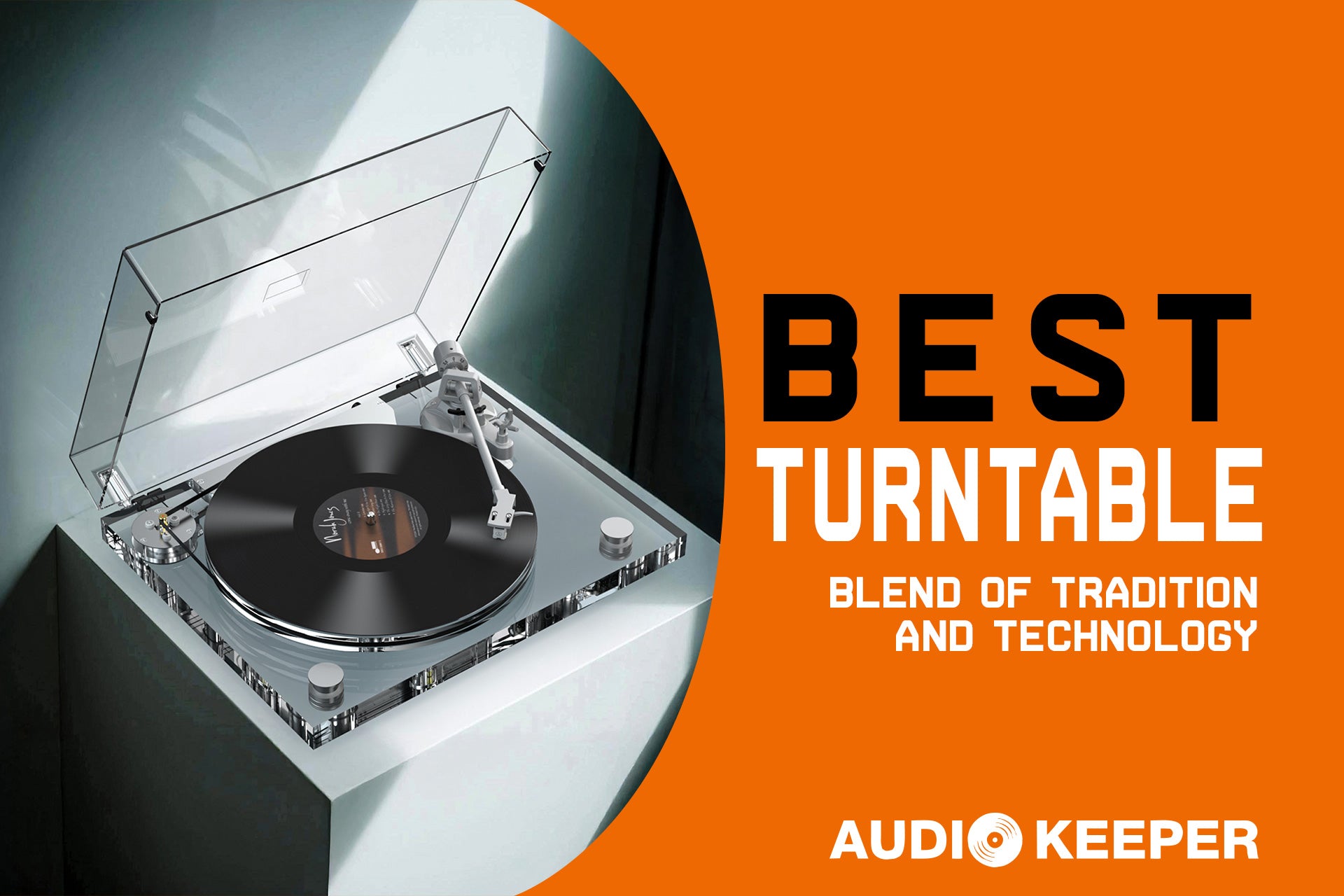 Audio Keeper | Hi-Fi Bluetooth Turntables Perfect for Modern Families