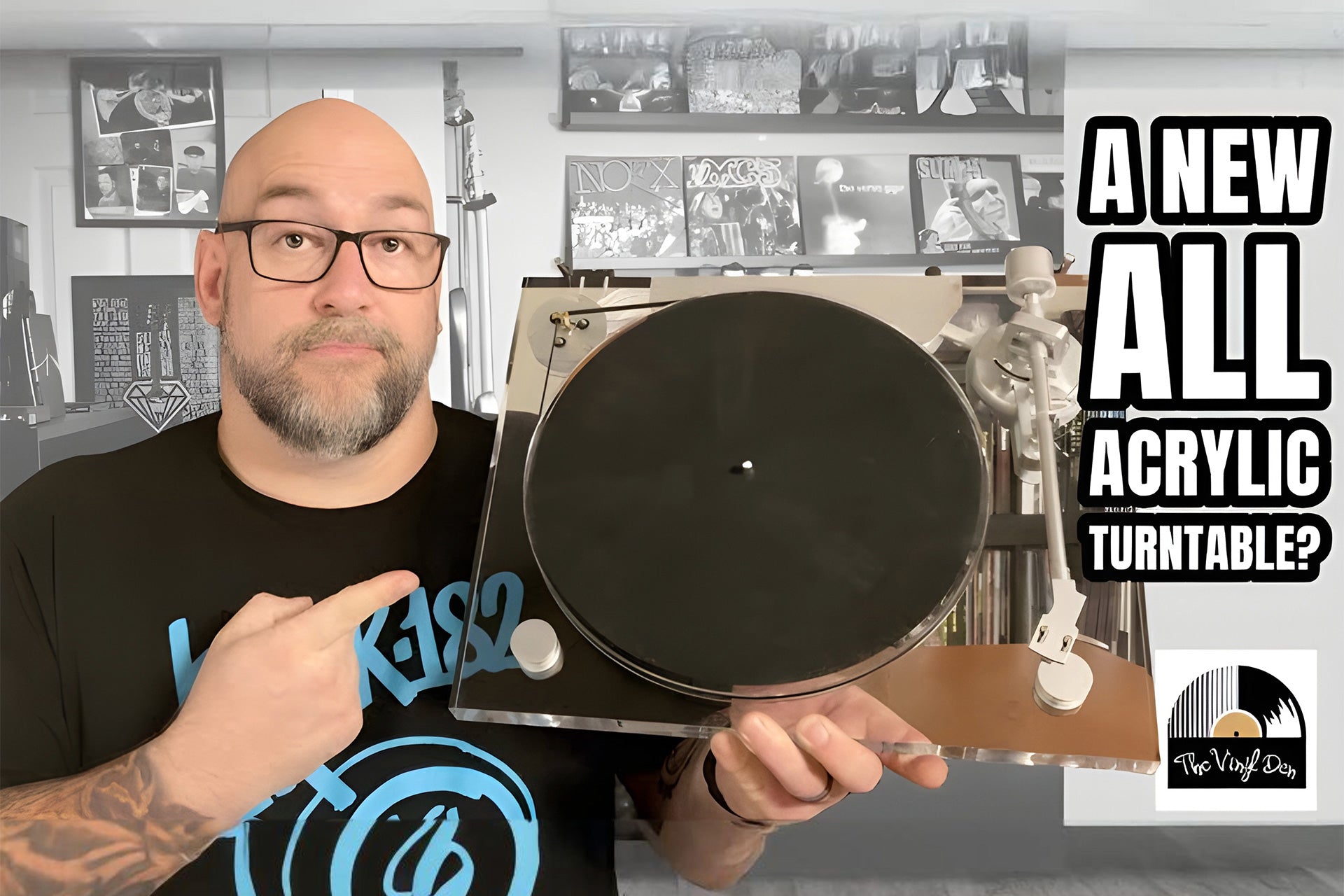 In-depth Review: Audio Keeper ICE1 All-Acrylic Transparent High-Fidelity Bluetooth Vinyl Turntable