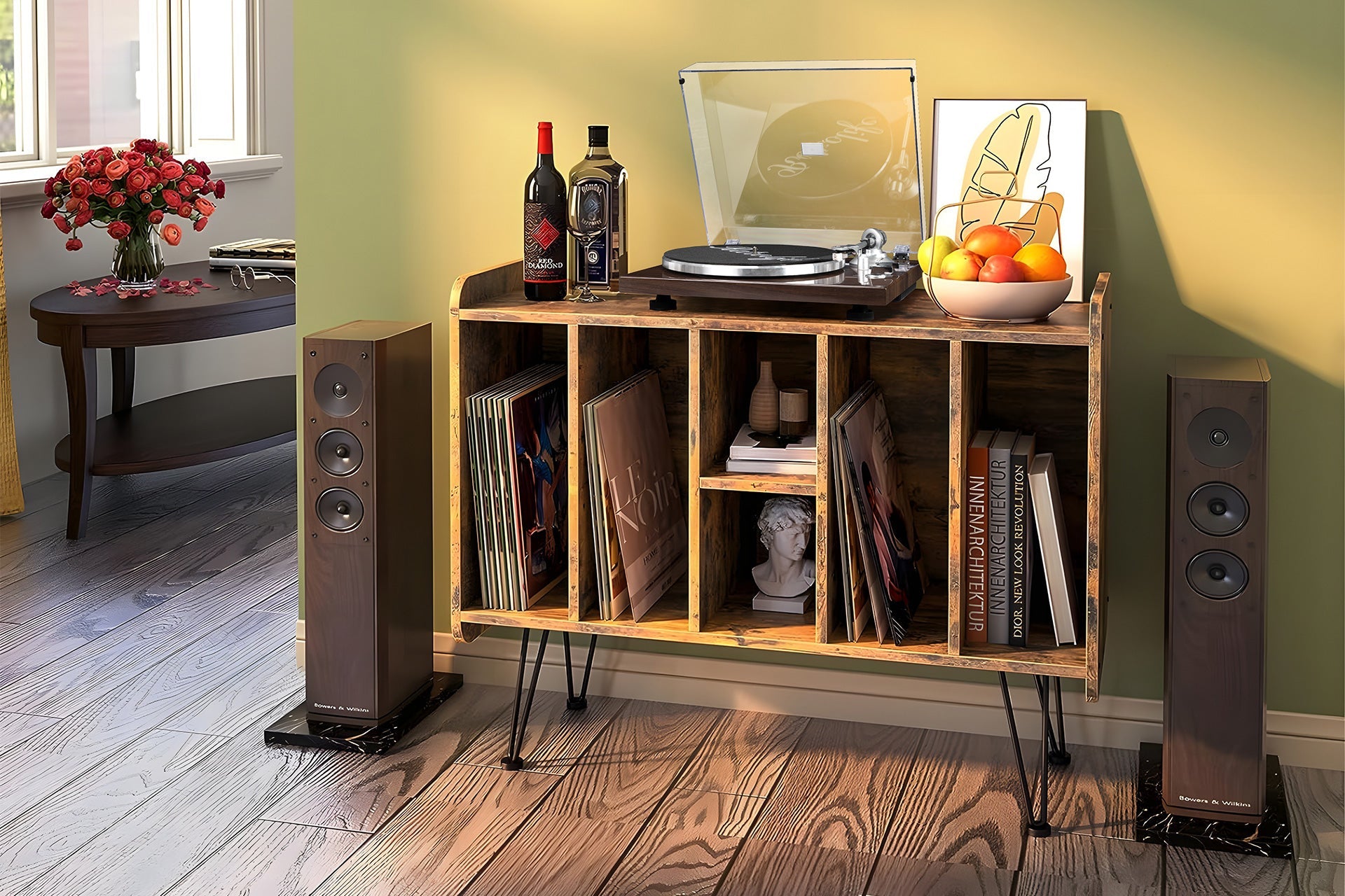 Vinyl Storage Ideas: How to Create a Stylish Record Player Setup?