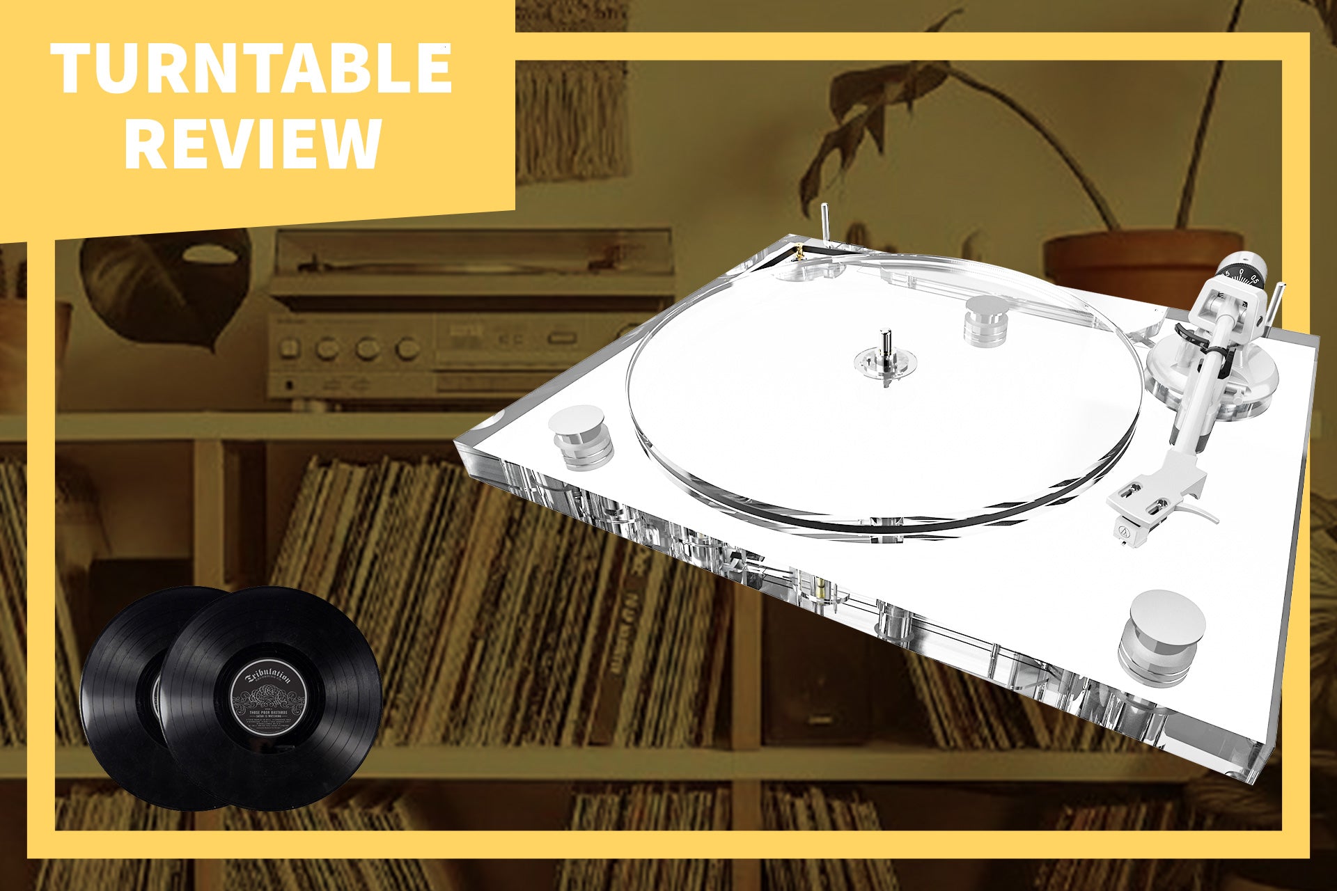 Unveiling the Mystery of the ICE1 All-Acrylic Transparent High-Fidelity Bluetooth Vinyl Turntable: An In-Depth Review by a YouTube Influencer