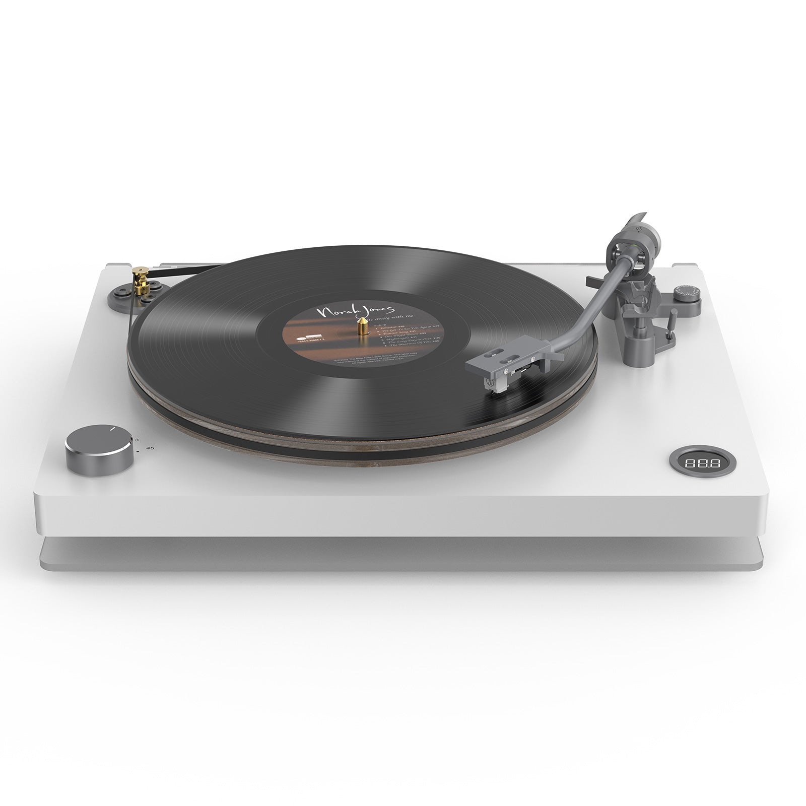 2 Speed Belt Drive Turntable with Adjustable Counterweight Magnetic Cartridge HQKZ-011