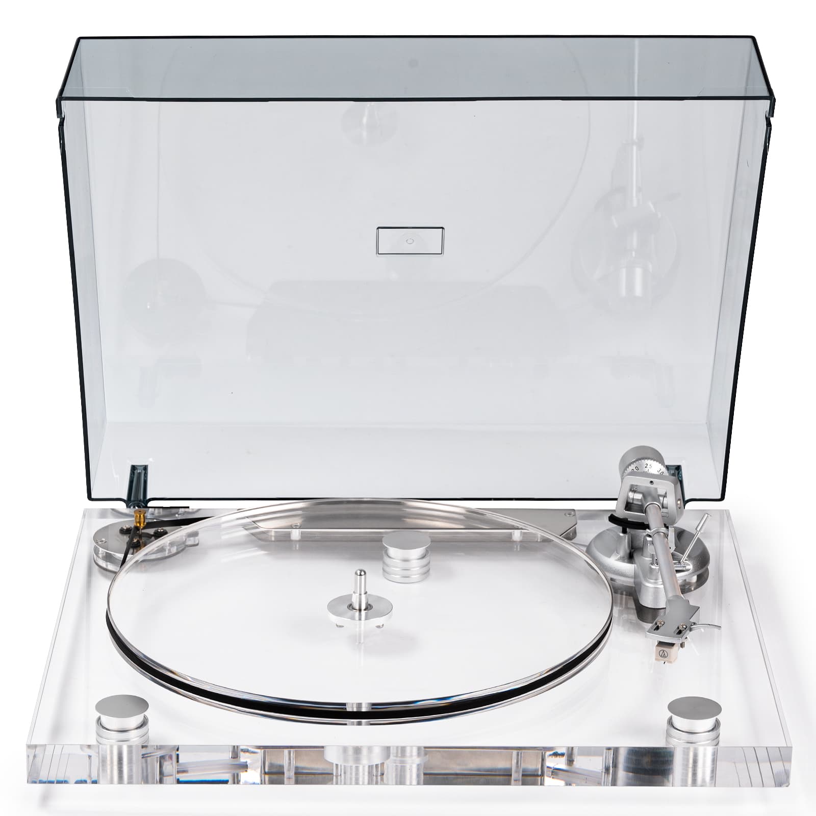 Acrylic Platter Adapted to Acrylic Series Vinyl Turntables