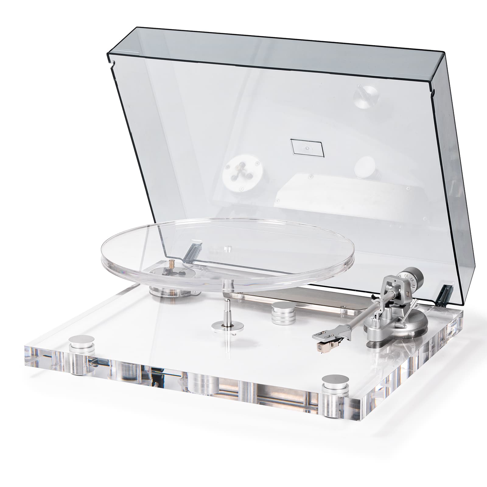 Acrylic Platter Adapted to ICE Series Vinyl Turntables