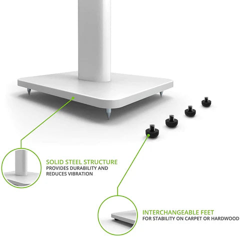 26" Bookshelf Speaker Floor Stands