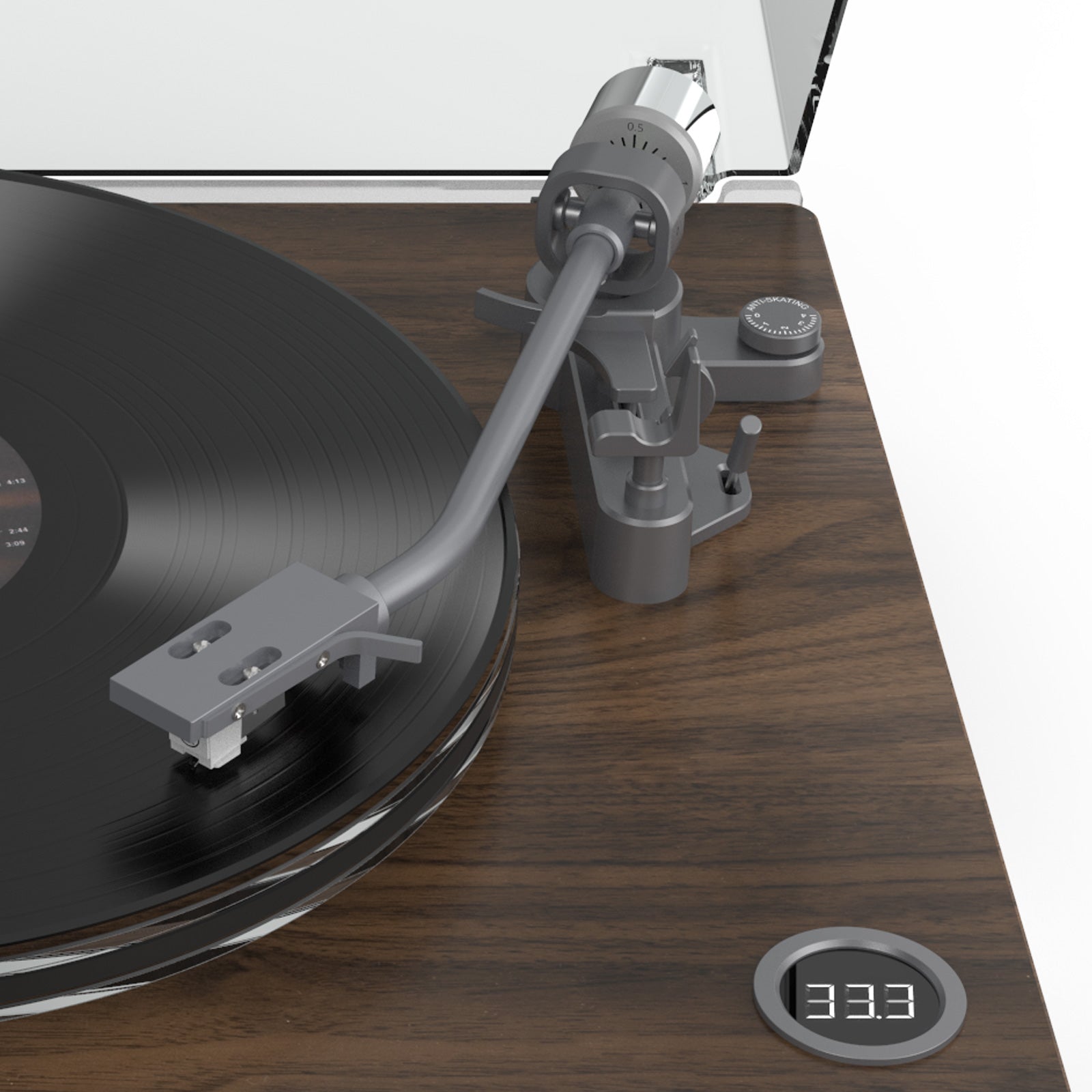 Audio Keeper | 2 Speed Belt Drive Turntable with MM Cartridge HQKZ-011