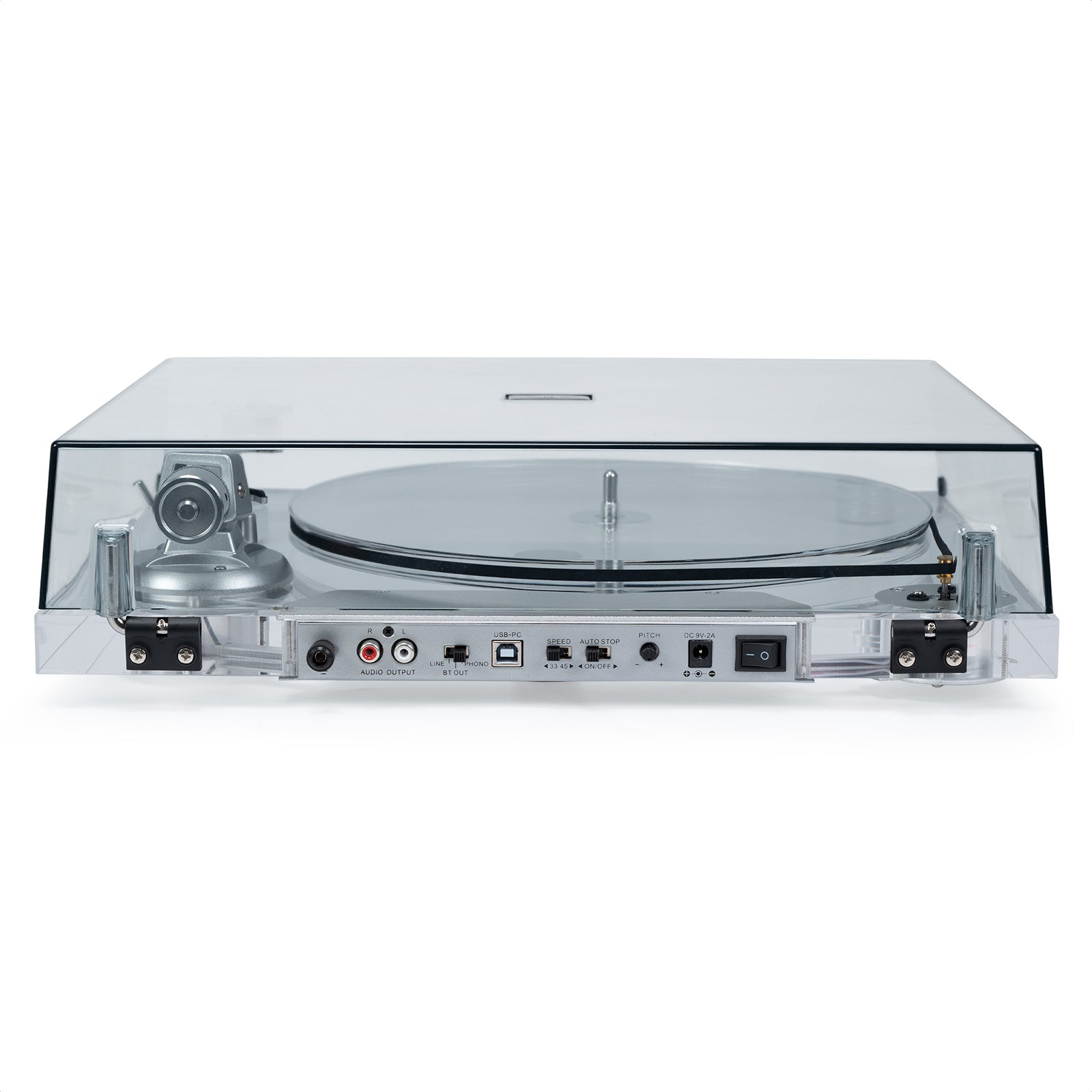 Genesis Transparent Hi-Fi Bluetooth Turntable