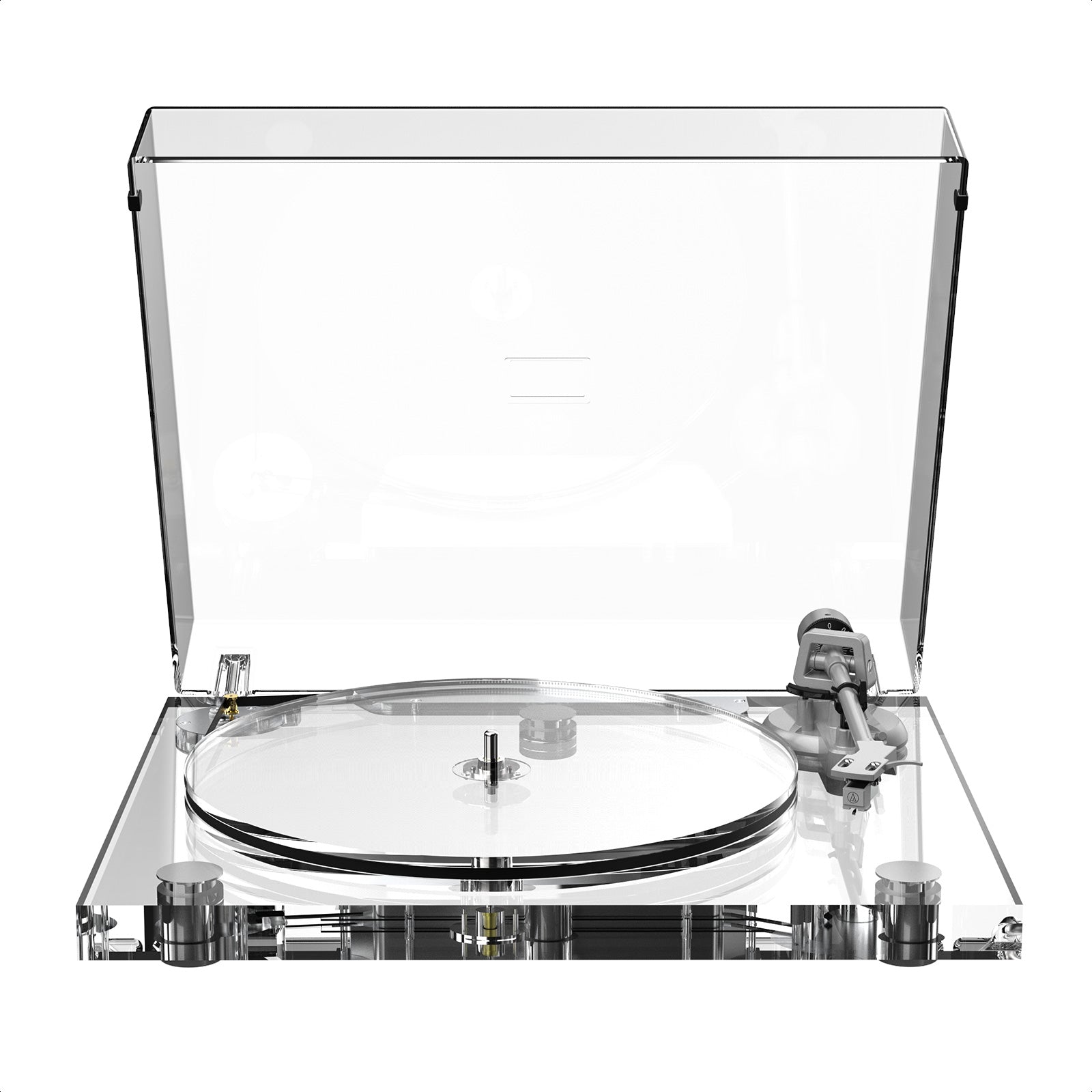 ICE1 the Full Acrylic High Fidelity Bluetooth Vinyl Turntable