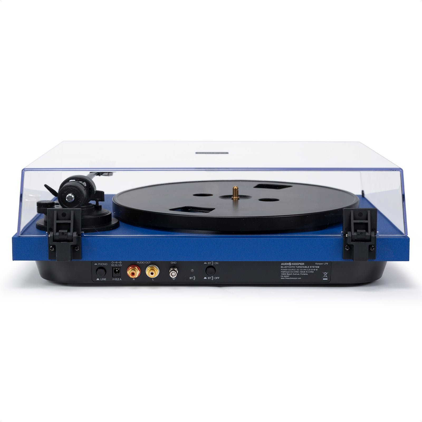 The LP9 Bluetooth High Fidelity Turntable with Built-in Preamp