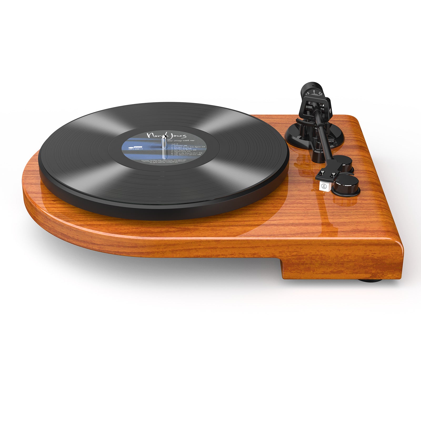 Unique Design Wooden Bluetooth Input & Output Turntable UD009 with MM Cartridge
