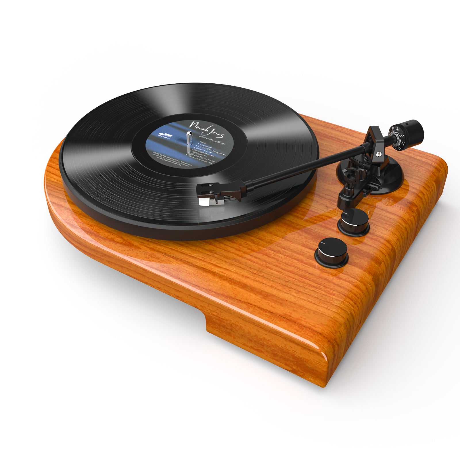 Unique Design Wooden Bluetooth Input & Output Turntable UD009 with MM Cartridge