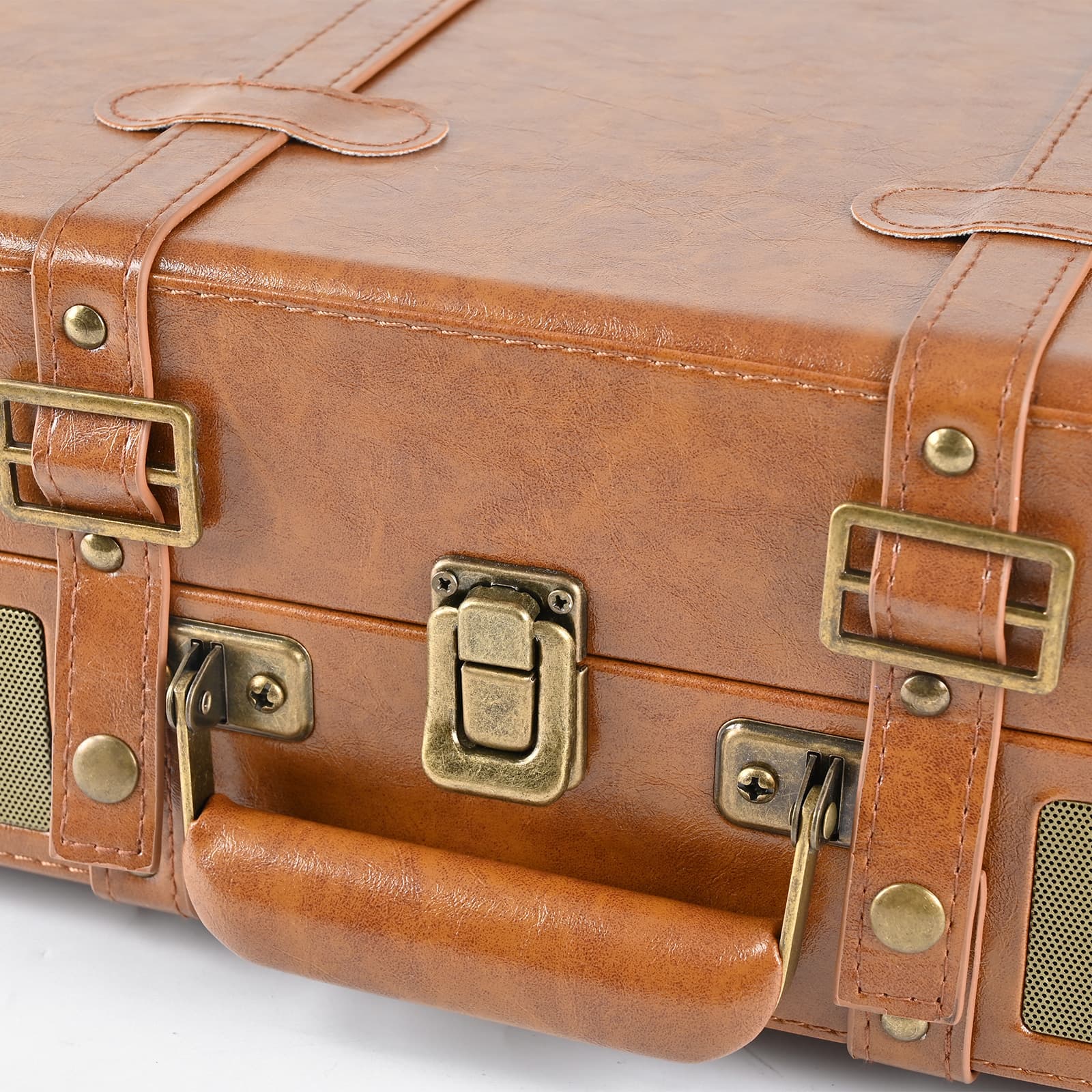 Hybrid Edition Vintage Dual Bluetooth Suitcase Record Player