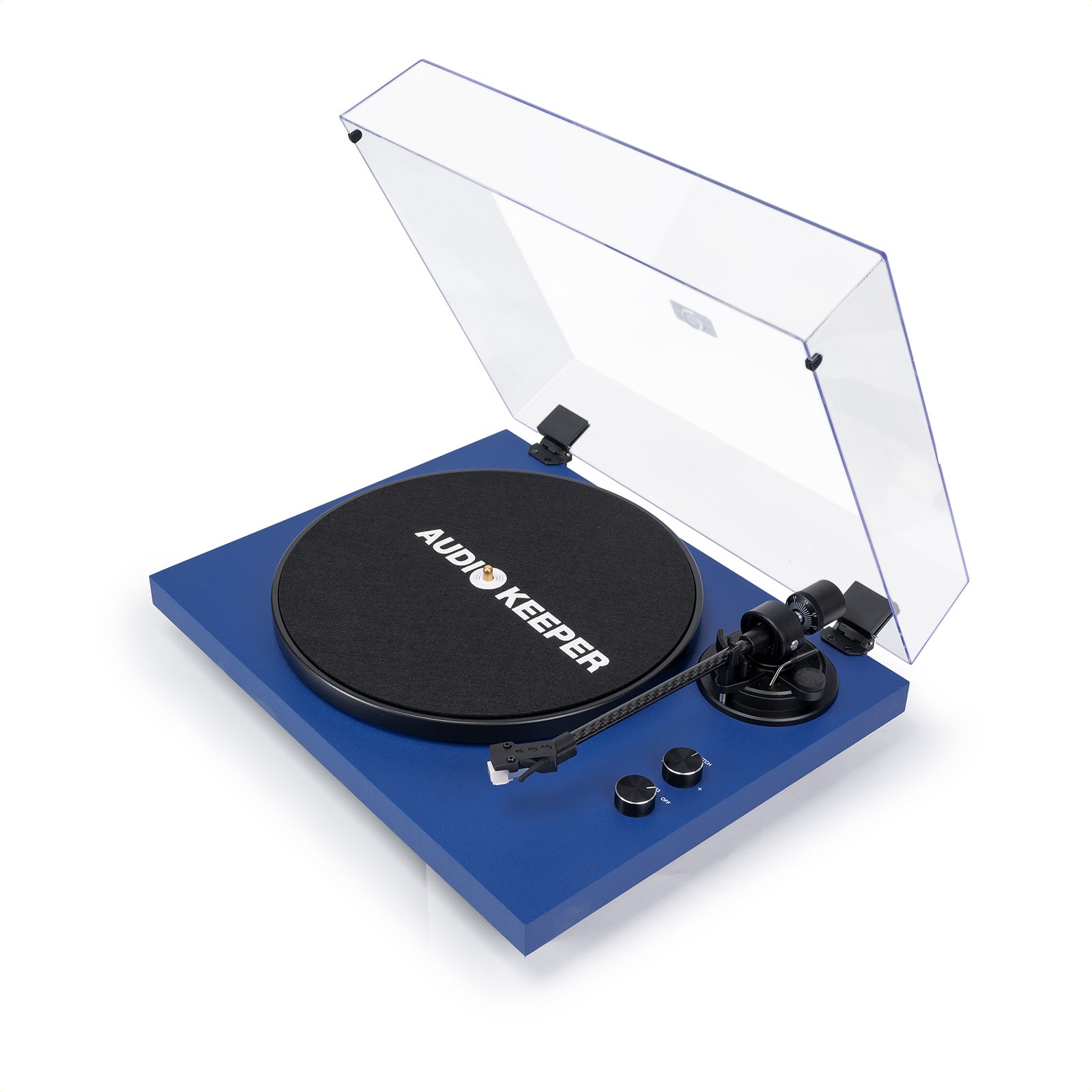 LP9 Bluetooth Turntable – High Fidelity Sound, ATN-3600L Cartridge (Blue)
