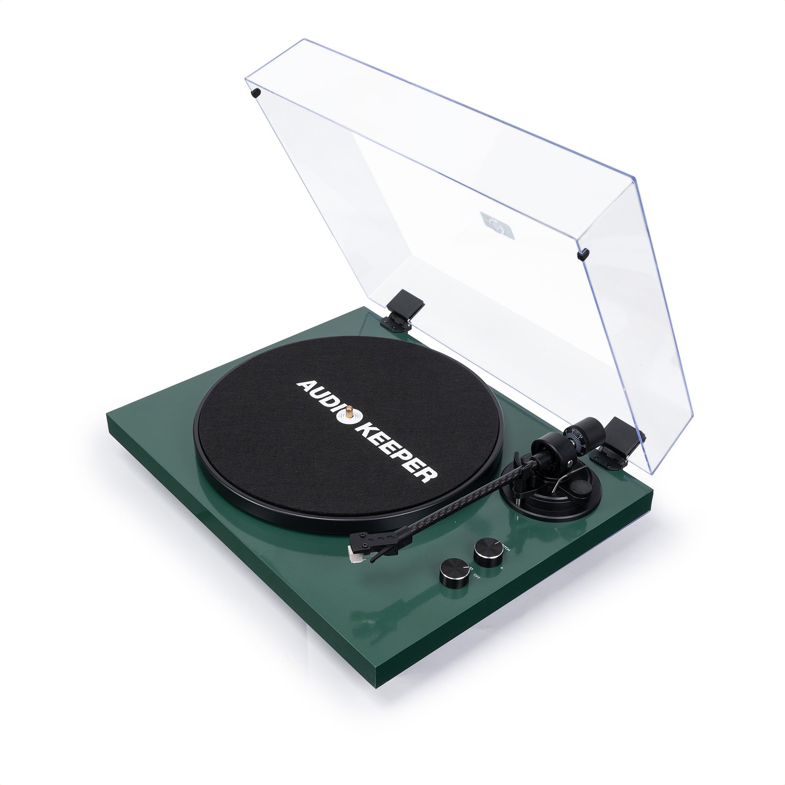 LP9 Bluetooth Turntable – High Fidelity Sound, ATN-3600L Cartridge (Green)