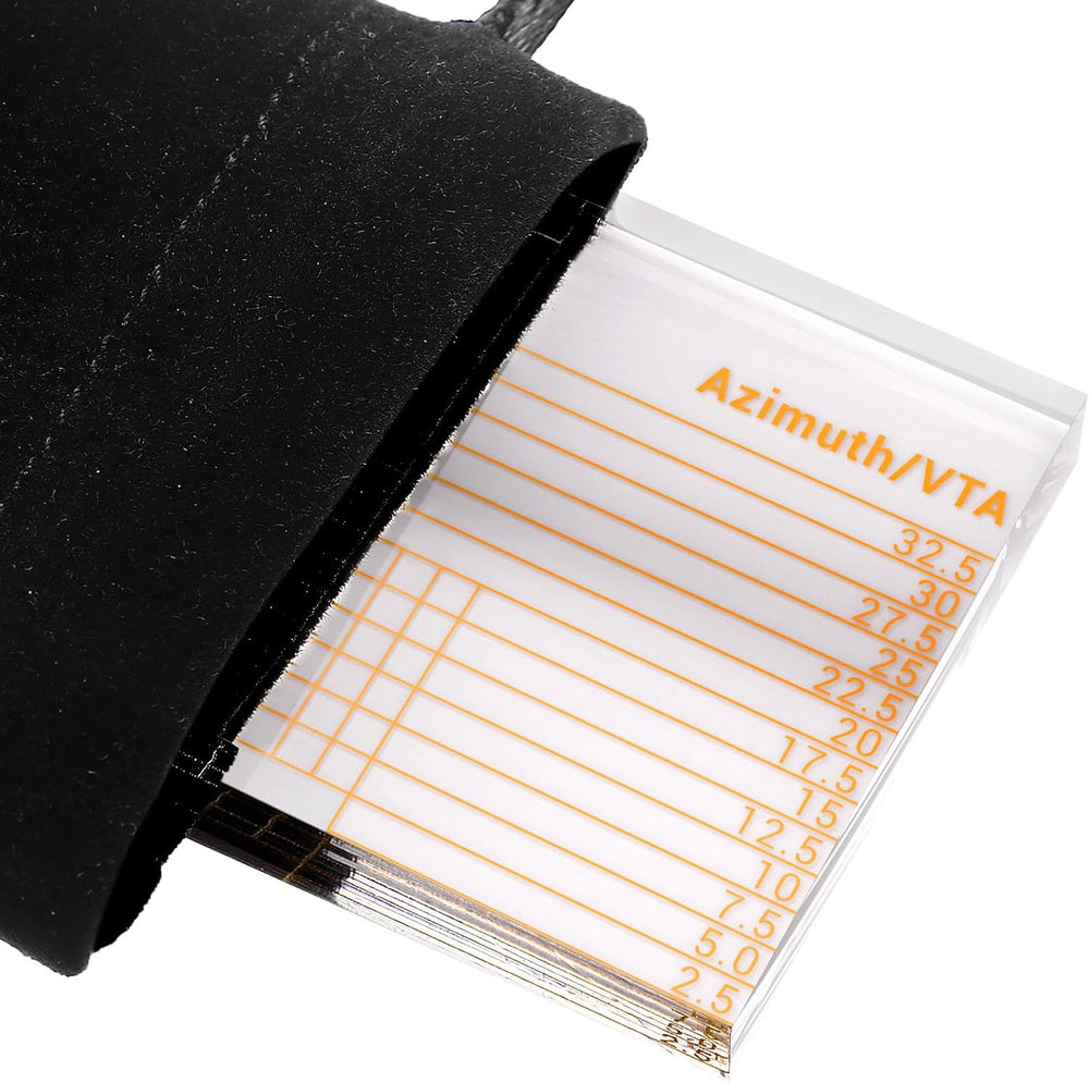 Audio Keeper | Acrylic Tonearm Alignment Ruler โ VTA & Azimuth Tool