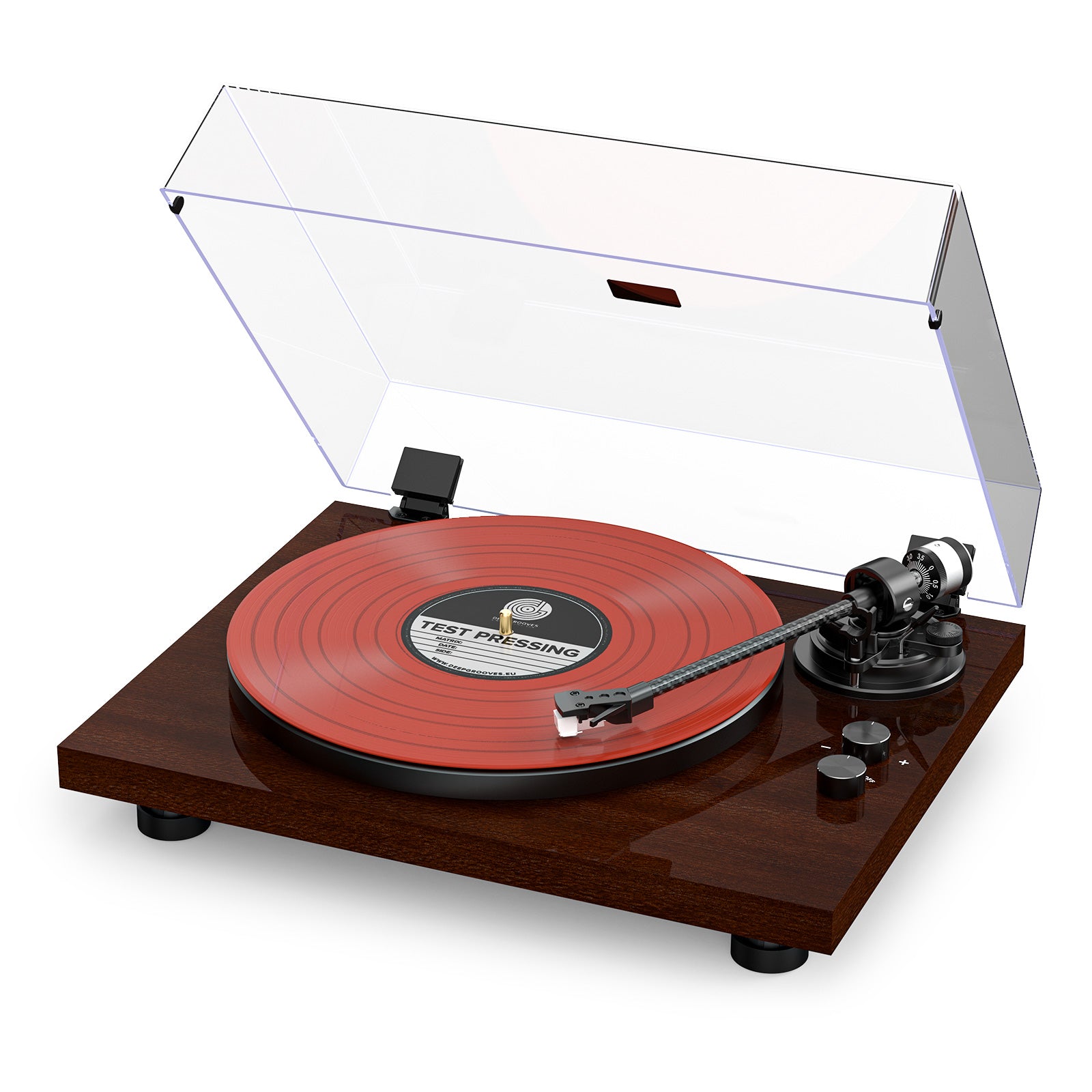 The HQKZ-006 Pro Premium Bluetooth Turntable with Enhanced Hi-Fi Sound