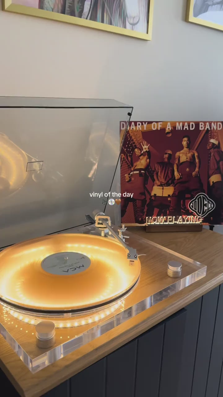 Genesis-V2 Transparent Hi-Fi Turntable – Limited European Edition